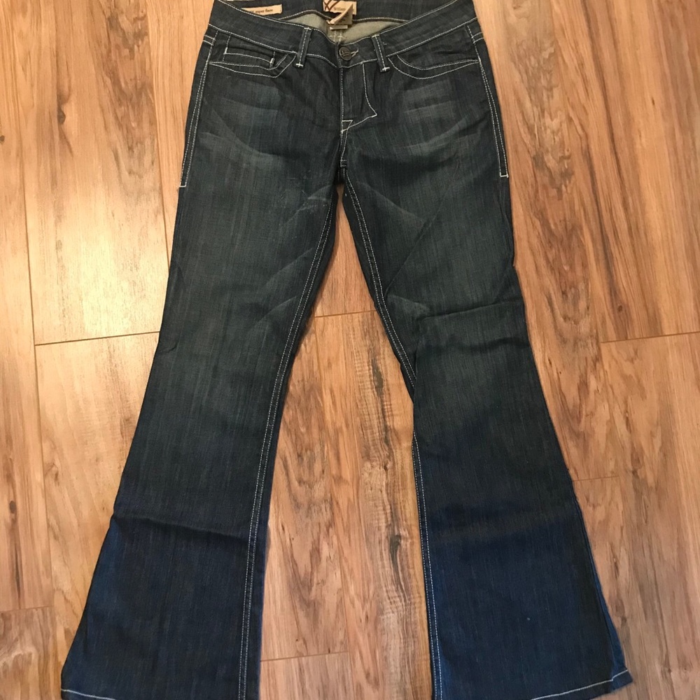 William Rast Daisy Super Flare Denim RARE
